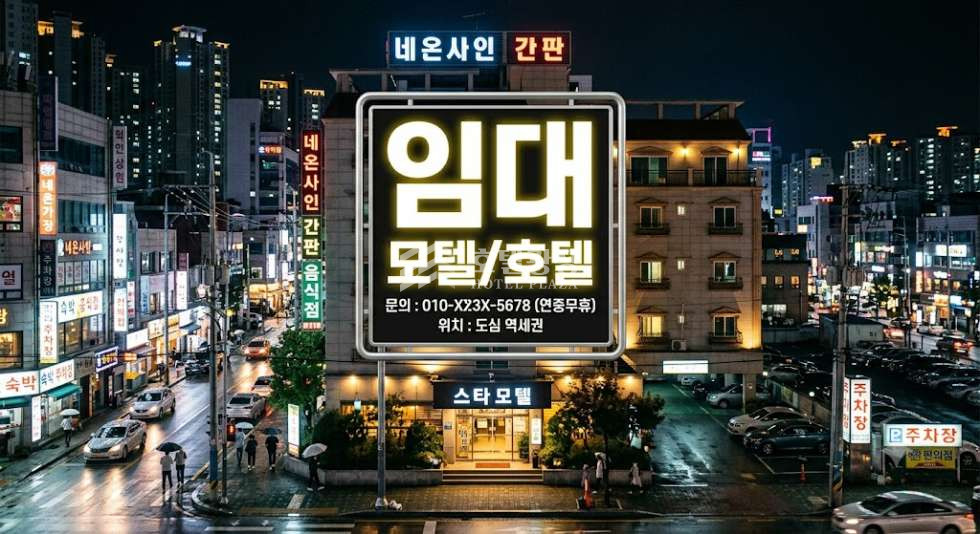 인천 제물포구 항동7가 임대 / 인천 시설좋은 모텔 임대 진행합니다. 월세 매물번호 11706 사진 1